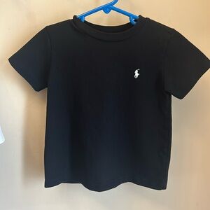 Black Ralph Lauren Polo Shirt 2T Short sleeve